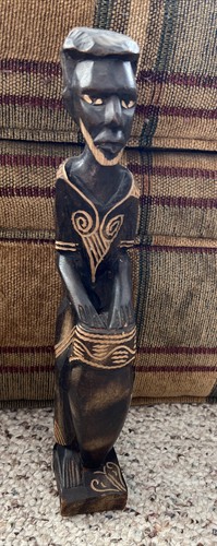 Hand carved wood - hand, man