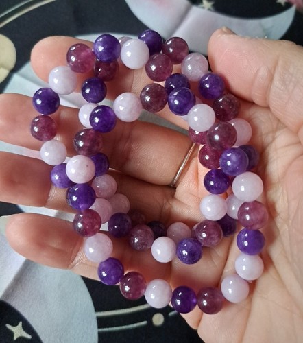 Lepidolite kunzite amethyst - lepidolite,
