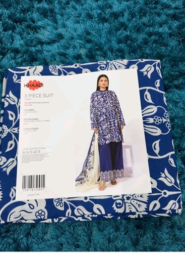 Khaadi unstitched piece - unstitched, 3-piece