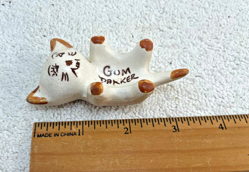 Vtg 1950 ceramic kitty - ceramic,