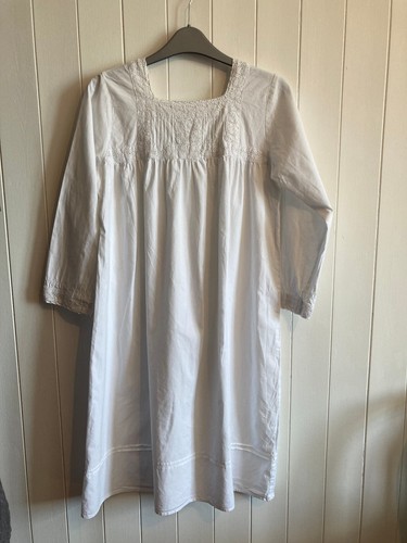 Vintage crisp cotton - , nightie/