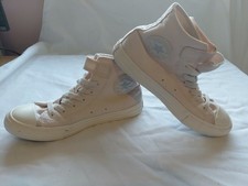 Girls Pale Pink Converse All Star Size 1.5 High Top Converse Sneakers kids pink