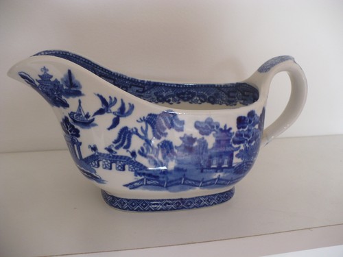Vintage wedwood gravy boat - gravy,