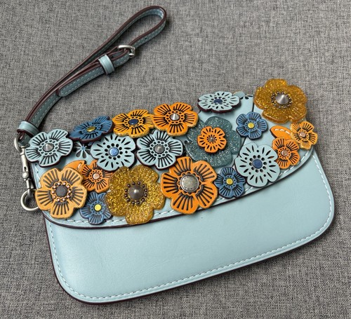 Coach 1941 tea rose clutch - tea,