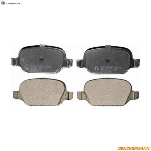 Brake pad set - , disc