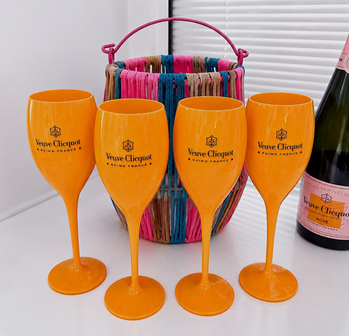 Veuve clicquot orange acrylic - veuve,