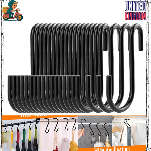20pcs shaped hooks stainless - 20pcs, s