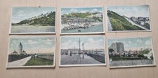 6 Antique Kent Coast Postcards