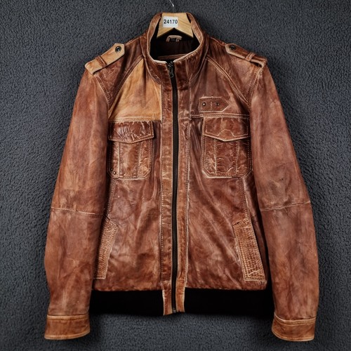 Bruno banani leather jacket - banani,