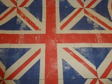 UNION JACK FLAG Linen Look