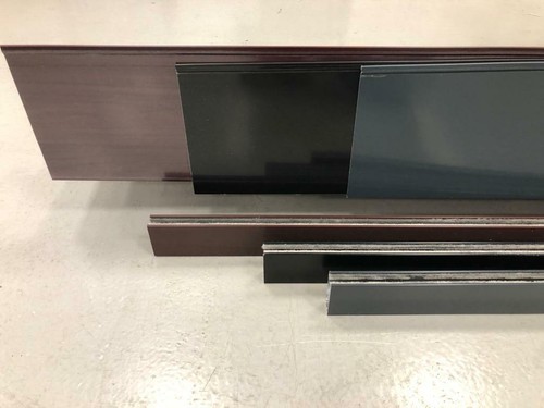 Colour matched guide runners - colour,
