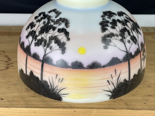 Vtg sunset hand painted - sunset,