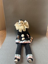 Porcelain Pierrot Clown 24”