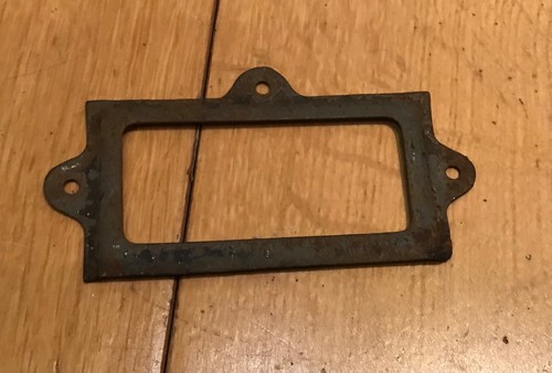 Vintage 1950 steel index - 1950’s,