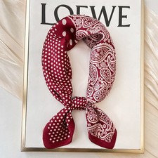 Luxury print silk - print, scarf