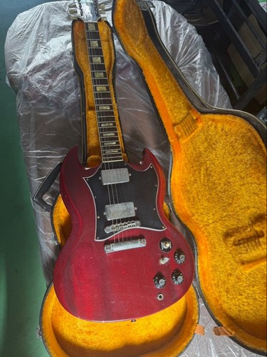 Style electric guitar red - sg,