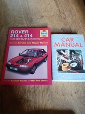 2 Car Manual Books Haynes Rover 214