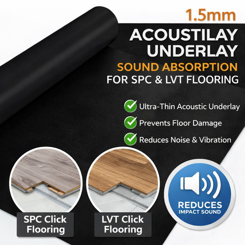 5mm acoustilay underlay for - 1.5mm,