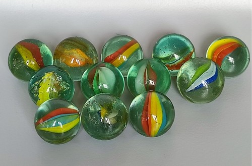 Cat eye vintage - 12, marbles