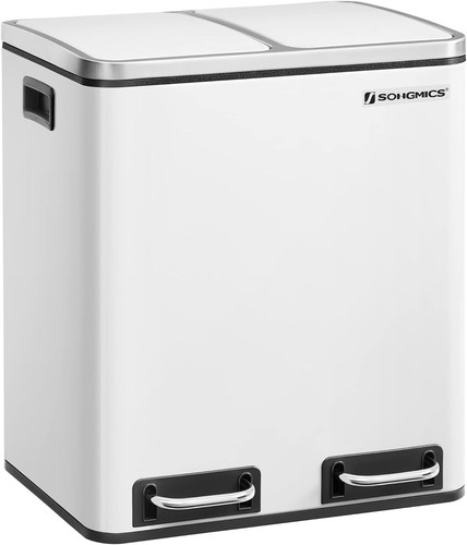 Songmics dual kitchen bin - dual,