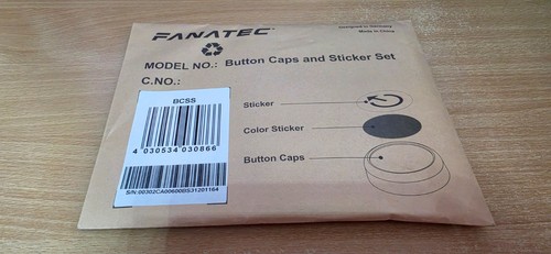 Fanatec button caps sticker - fanatec,