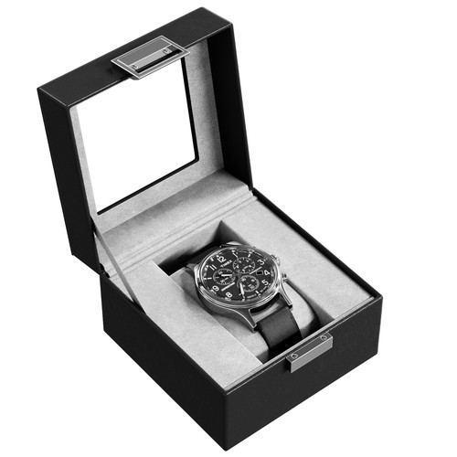 Procase watch box single mens - watch,