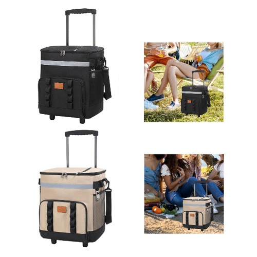 Cooler bag insulated rolling - cooler,