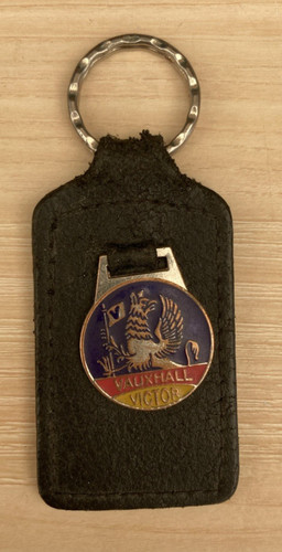 Vintage vauxhall keyring with - vintage,
