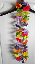 Hawaiian Neck Garland Flower Neckless Hen Party Fancy Dress Floral Accessory