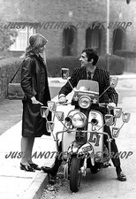 Quadrophenia Jimmy and Steph Lambretta Li150 Scooter Mod Poster A4 Size