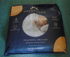 DREAMLAND PEACEFUL DREAMS WARMING  OVERBLANKET Single Ivory Electric Blanket £85