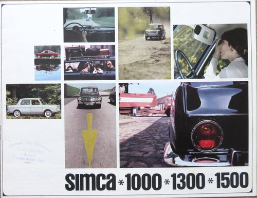Simca 1000 1300 1500 - , nl