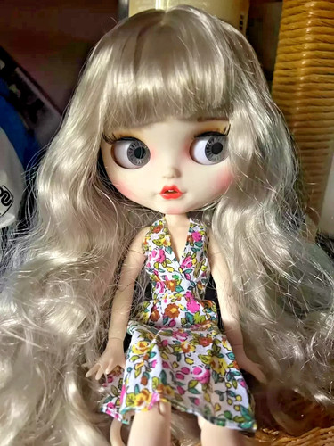 Blythe doll pouting mouth - blythe,