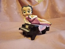 (BB8) CRUET salt & pepper BETTY BOOP franklin mint BABY GRAND BETTY grand piano