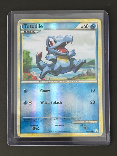 Totodile 123 heartgold - 86/123, &