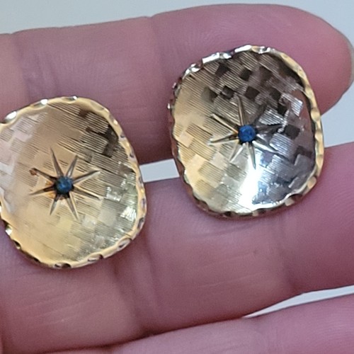 Vintage cuff links gold and - gold,