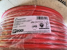 Prysmian FP200 Gold Fire Alarm Cable 2.5mm 2 Core + E 100m RED FP200 -