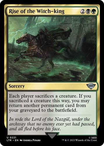 Rise the witch king - nm, of