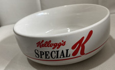 Kellogs Cereal Bowls 1987 Special K  Good Cond. Vintage