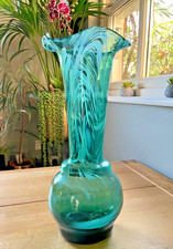 Large Vintage Teal Green