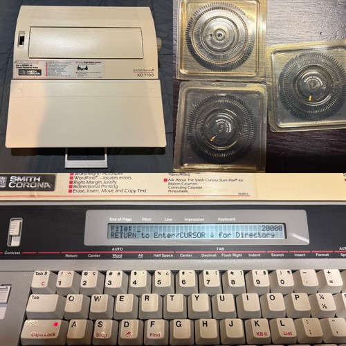 Smith corona 7700 word - corona,