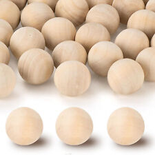 Natural Wooden Craft Balls