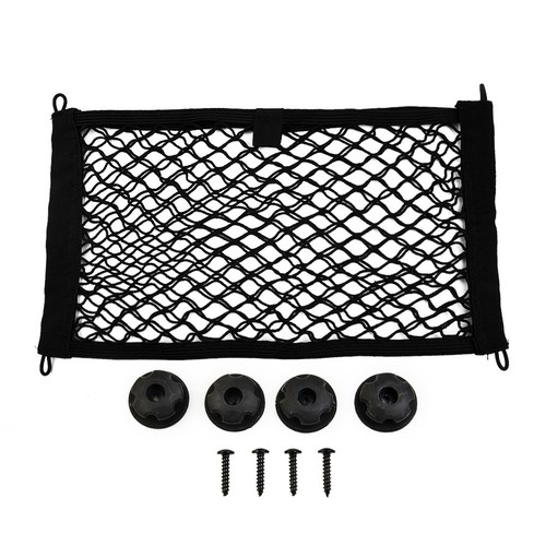 Black car storage net - car,