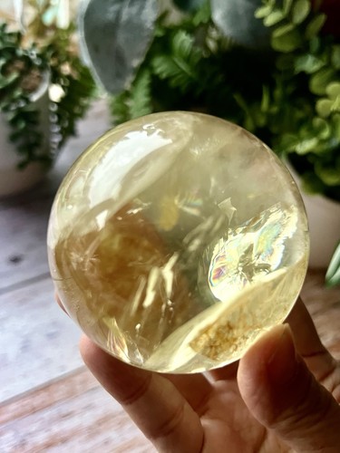 67mm gemmy rainbow citrine - 67mm,