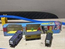 Thomas Trackmaster SPLATTER & DODGE battery trains