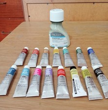 watercolour tubes x 15 + mask