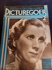 Vintage PICTUREGOER Magazine 11 MARCH 1933 Diana Wynyard Cover Ronald Colman