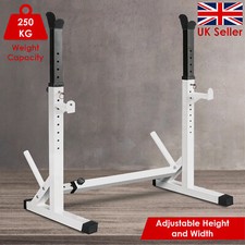 Adjustable barbell rack - rack, squat