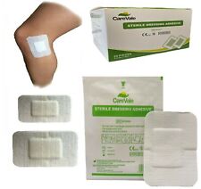 CareVale  Adhesive Sterile Dressings - First Aid Plasters Cuts & Wounds, Burns