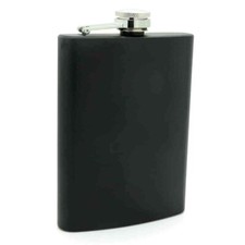 ⭐BLACK HIP FLASK Stainless